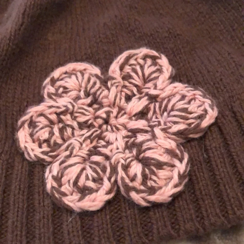 2006 Old Navy Newborn Essentials Brown Knit Hat Size 3-6 months